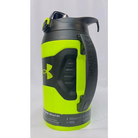 NEW! UNDER ARMOUR 64oz PLAYMAKER JUG YELLOW - Picture 2 of 5